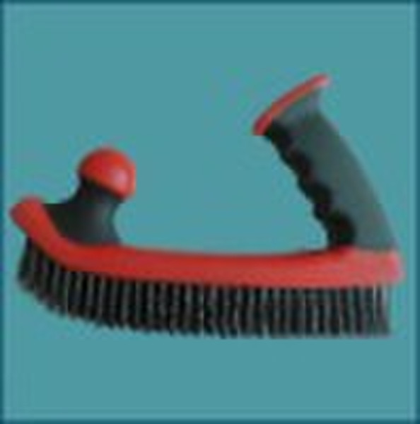 Steel wire brush