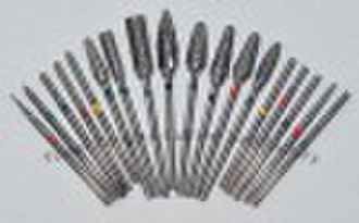 tungsten carbide milling burs for dental lab