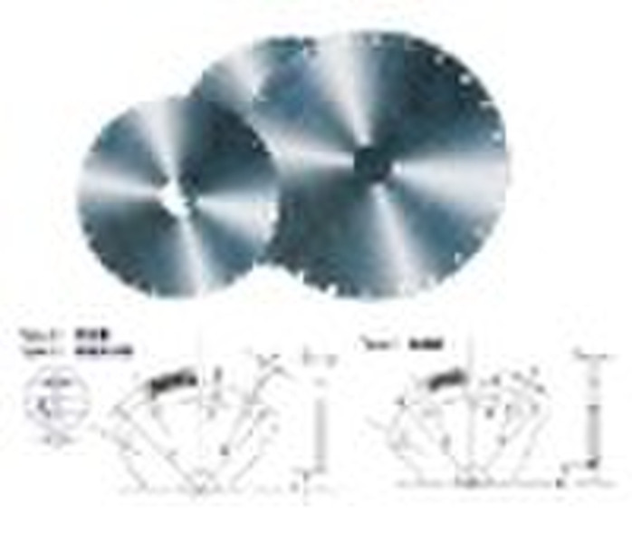 Normal Saw Blank for Brazed welding diamond saw bl