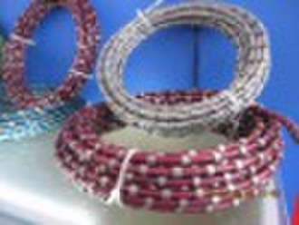 Diamond Wire Saw and Beads for Granite Block Squar