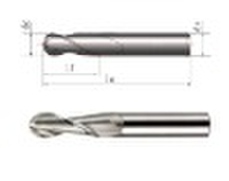 Performance Solid Carbide 2 Flute Aluminum Ball No