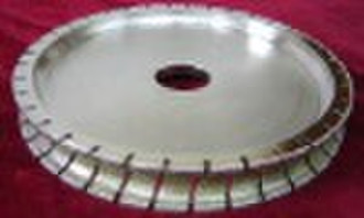 Diamond electroplated abrasive wheels