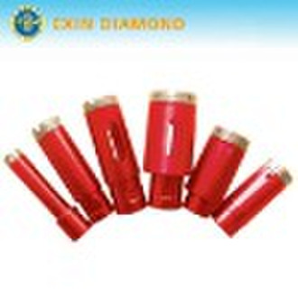 Diamond tool for stone core bits