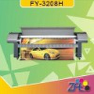 Flex/banner printer DF-3308D ( 3.2M,8 heads of SPT