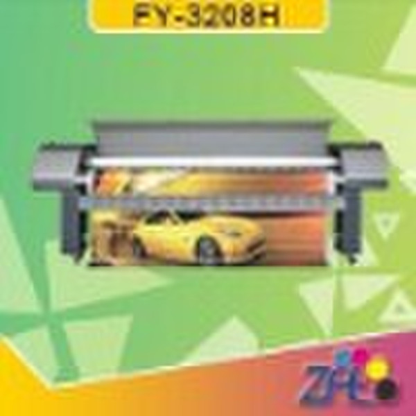 Flex/banner printer DF-3308D ( 3.2M,8 heads of SPT