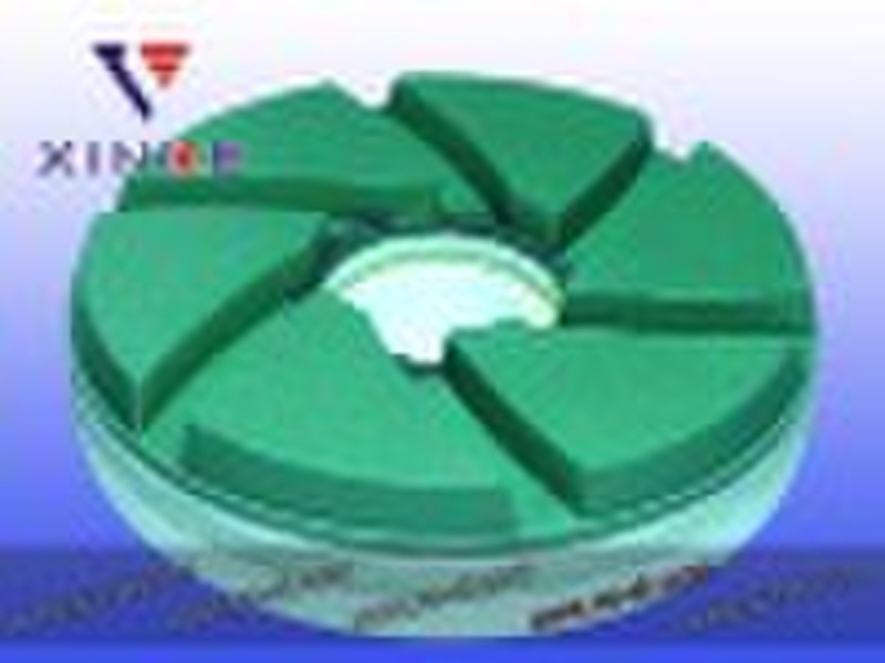 Xin Ke 4inch velcro concrete polishing pad