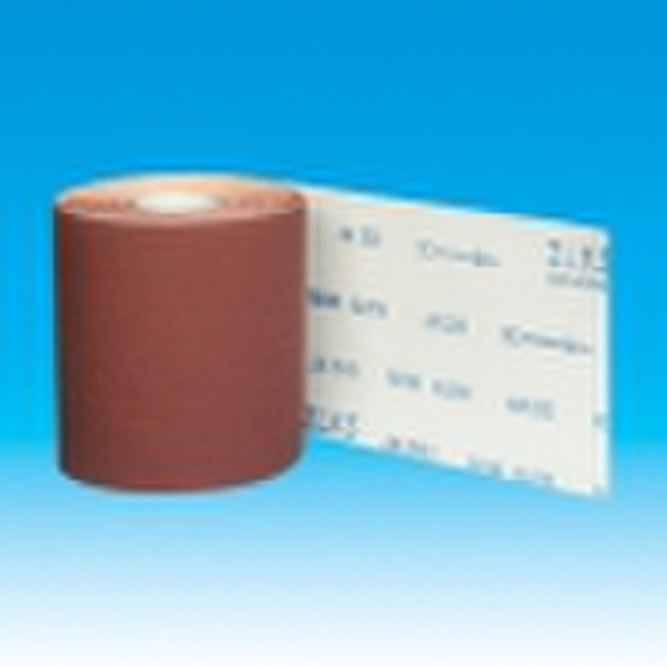 abrasive cloth roll