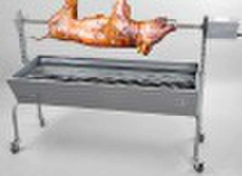 Spit roast with rotisserie