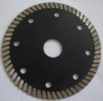 Turbo diamond saw blade