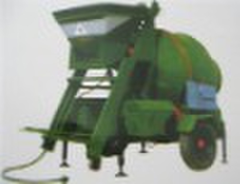 JZM 350 conical drum reversing concrete mixer