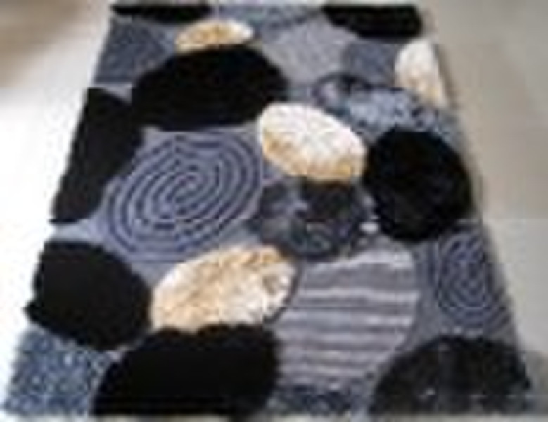 Compound shaggy carpet