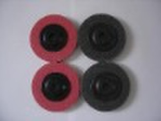 black or red non woven grinding wheel