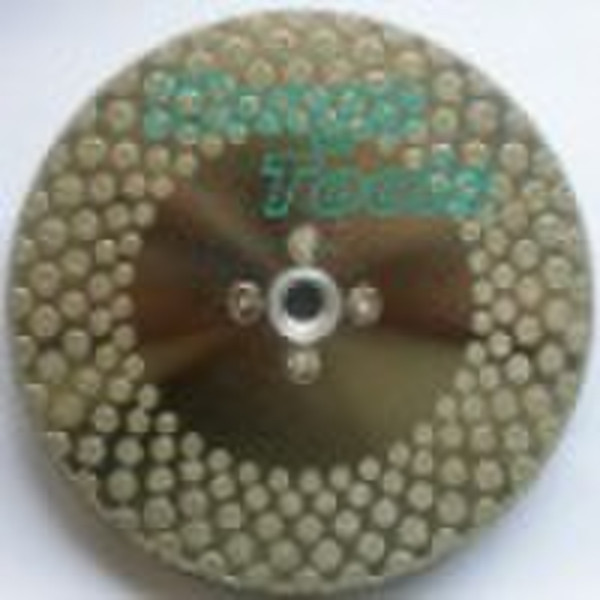 Diamond cutting and grinding disc