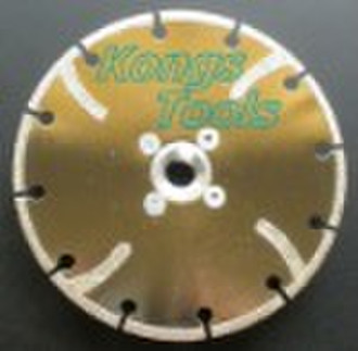 Diamond cutting blade, Electroplated
