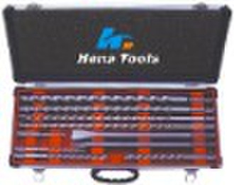 10pcs SDS-PLUS Hammer Drill Bit Set for Stone