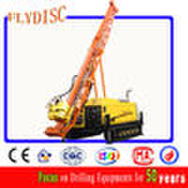 HGD-2000 full hydraulic power head drill rig