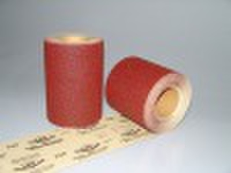 Abrasive paper roll