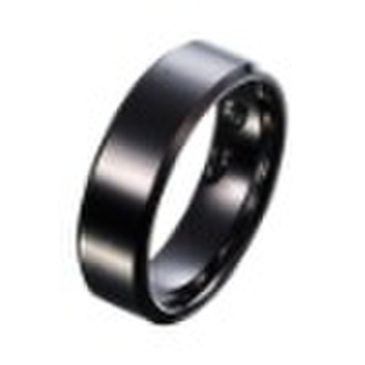 Black tungsten ring