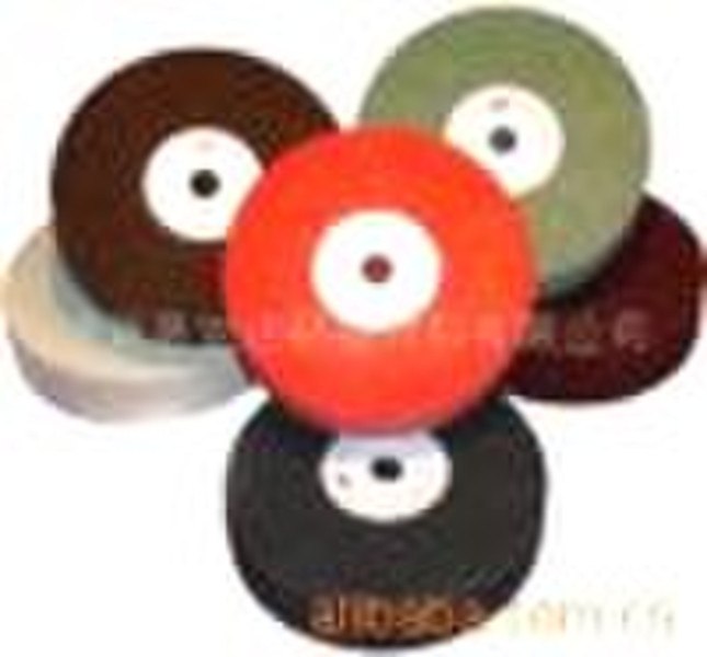 Non-woven abrasive wheels