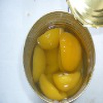 canned yellow peach