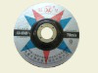 Depressded center grinding wheel