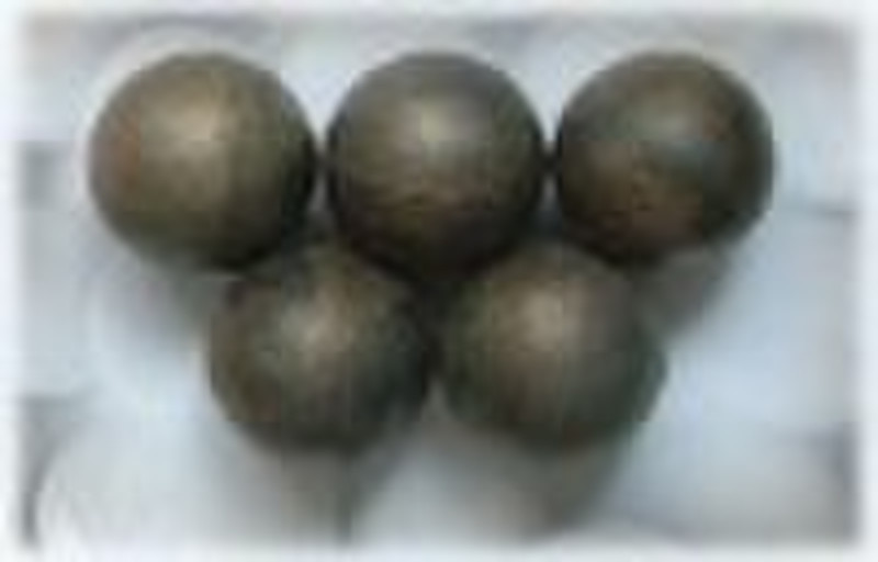 High chrome alloyed cast grinding ball