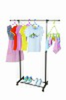 Single-pole Extensible Cloth Hanger