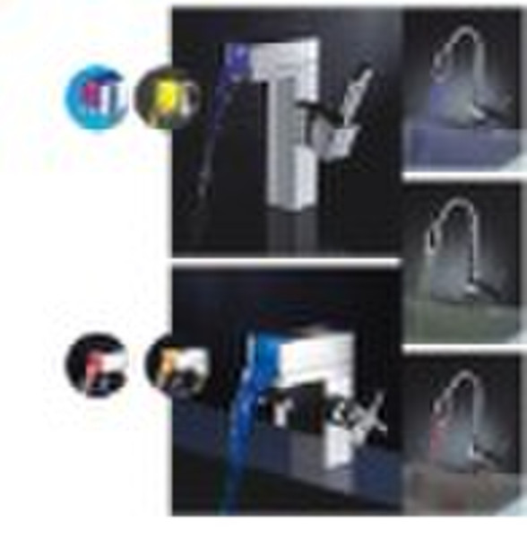 LED basin faucet