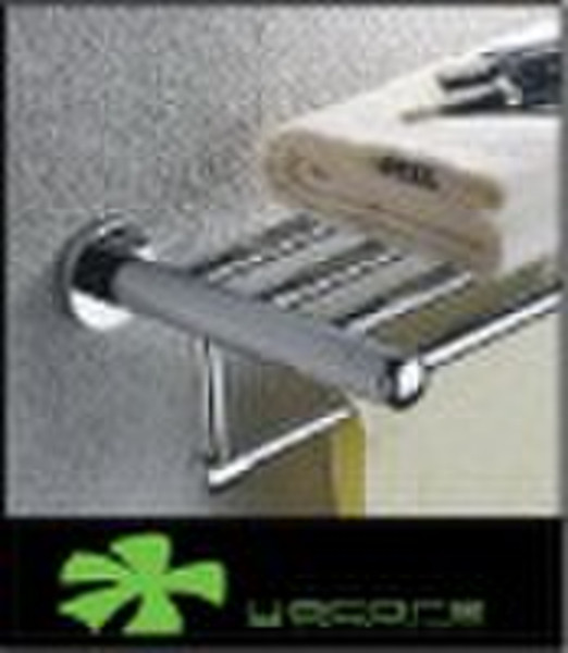 High Brass Double bathtowel shelf