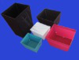 Durable fabric storage box