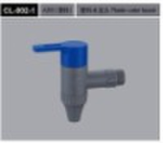 Plastic water faucet