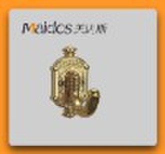 new top quality luxurous gold plating brass robe h