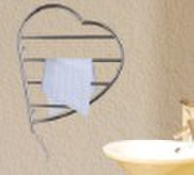 heart-shape towel warmer