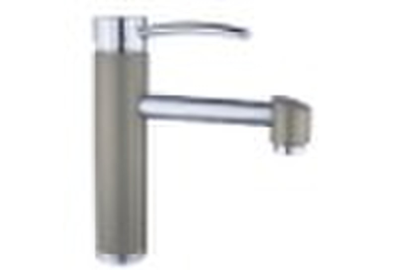 single lever basin faucet