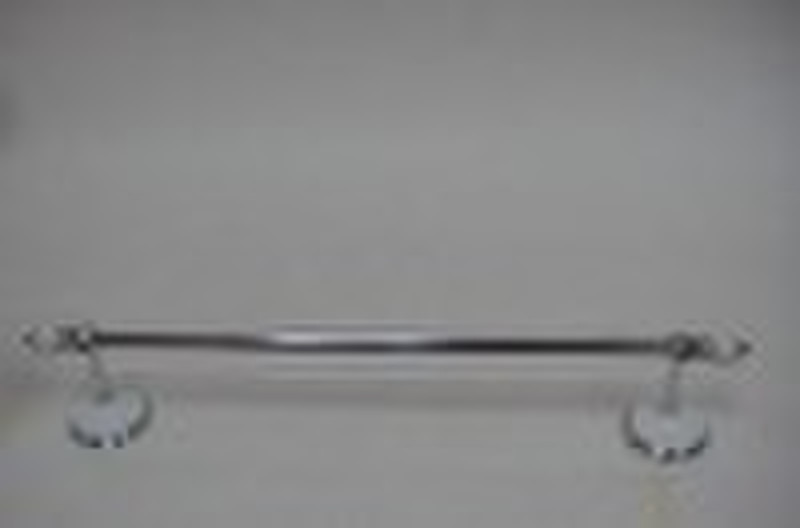 24" towel bar with two tone