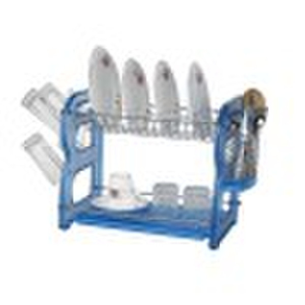 'B'SHAPE PLASTIC DISH RACK