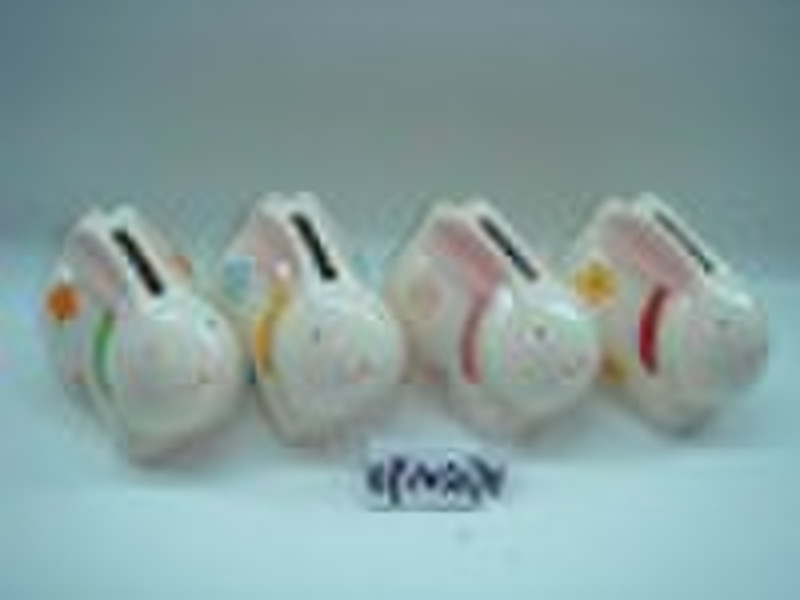 ceramic rabbit money banks