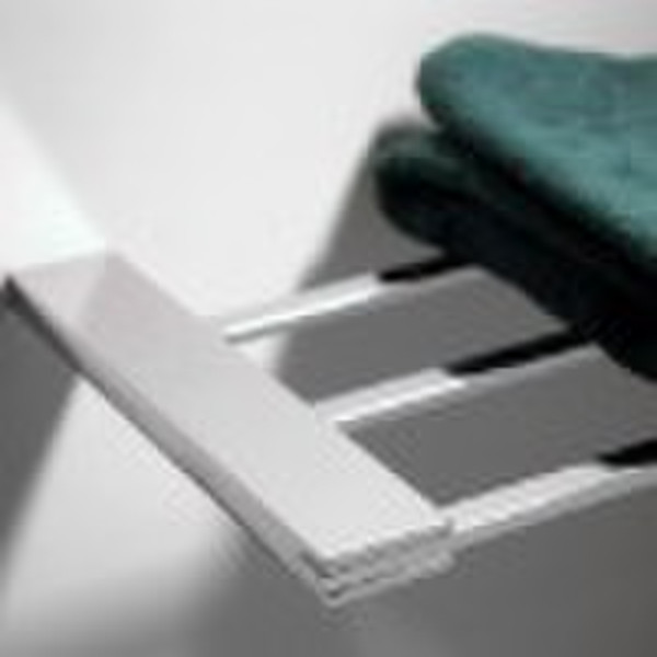 brass bath towel rack