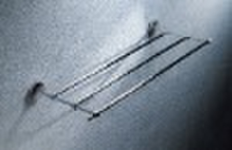 brass bath towel rack