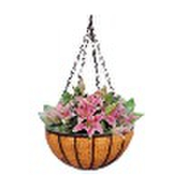 (GHB 003)Hanging Basket in powder coating