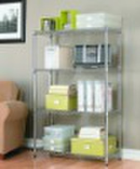 4-Tier Metal Storage Rack In Chrome