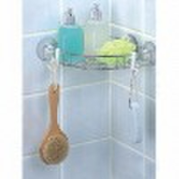 Wire Bathroom Shower Rack in Chrome