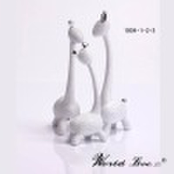 polyresin craft  giraffes figurine