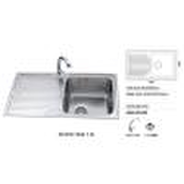 stainless steel kitchen sink