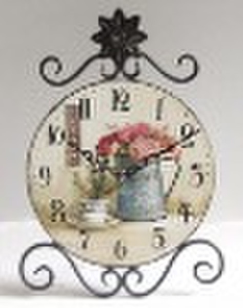 MDF Table Clock