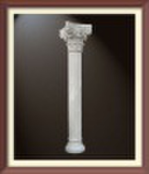 Gravierte Marmor römischen Säule
