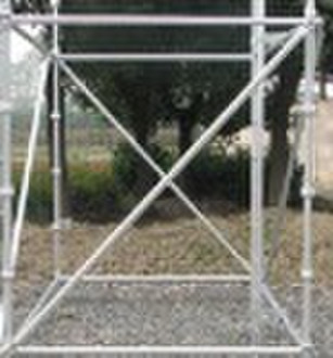 Cuplock system scaffolding