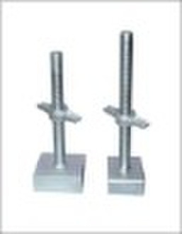 U head screw jack base