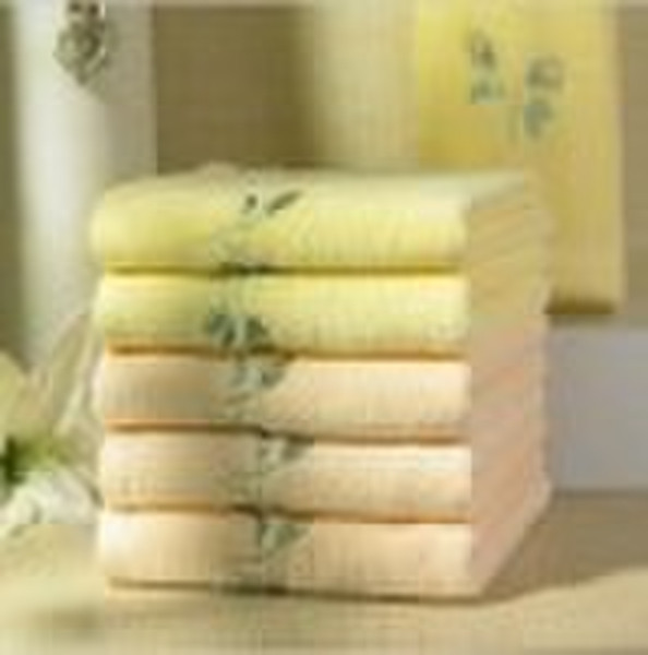 100% cotton embroidery towel