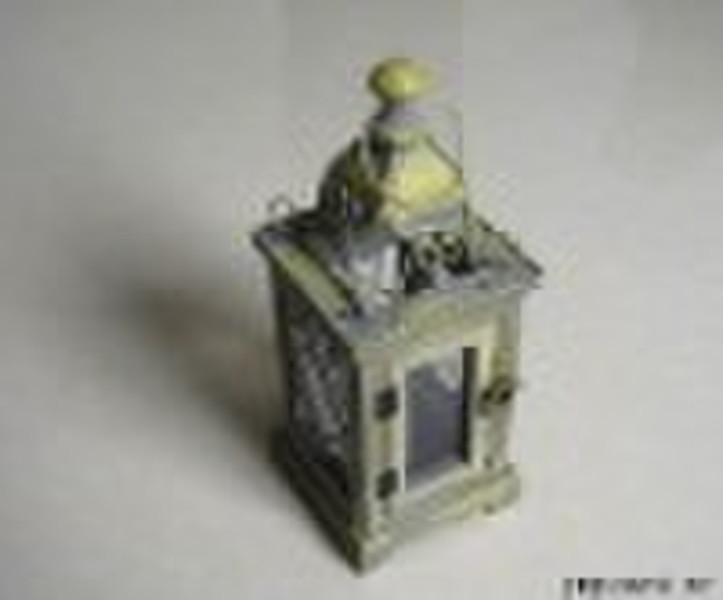 antique metal lantern